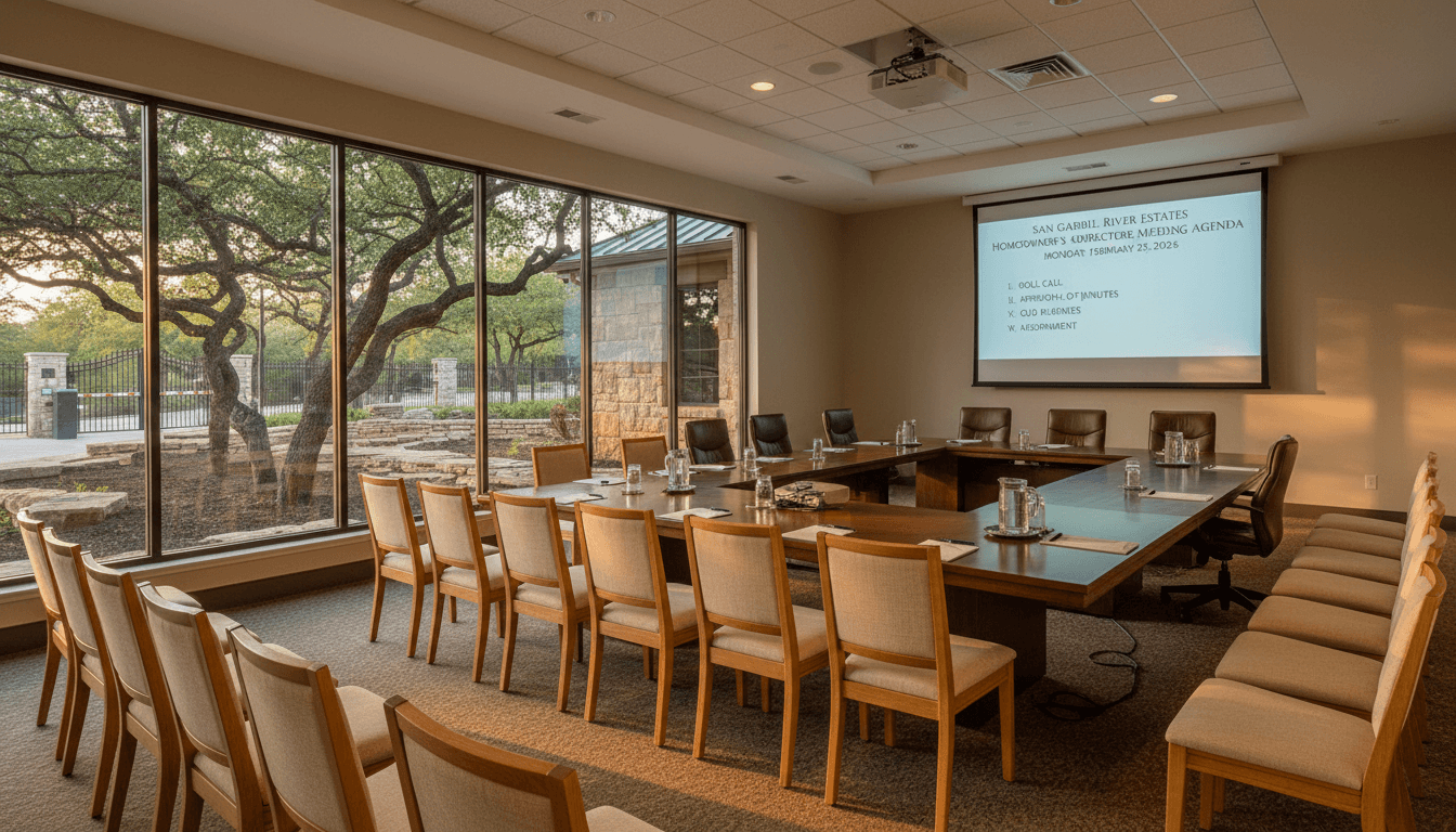 Notice of Upcoming Board Meeting Monday 2/23/26