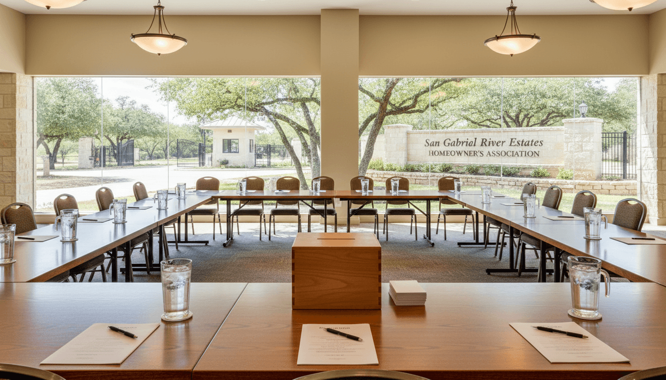 San Gabriel River Estates Homeowner's Association