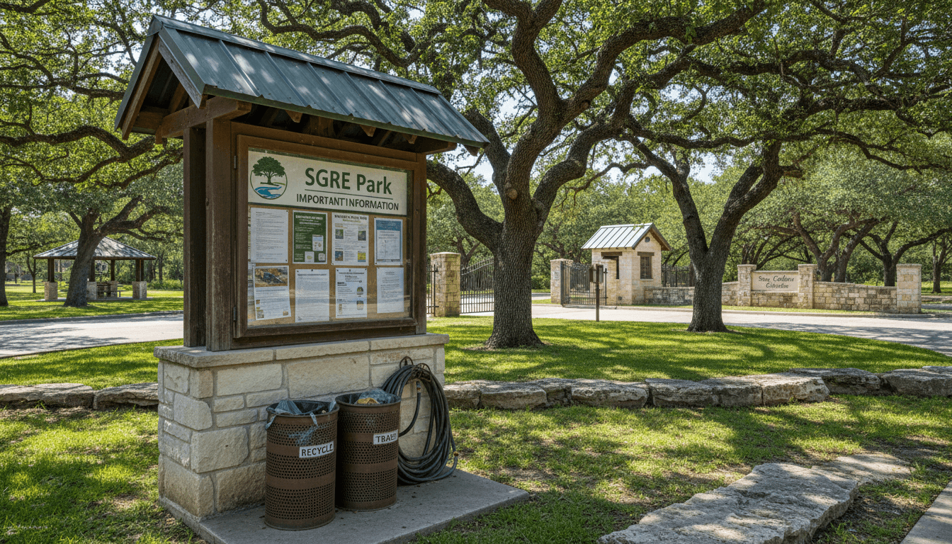 SGRE Park Important Information